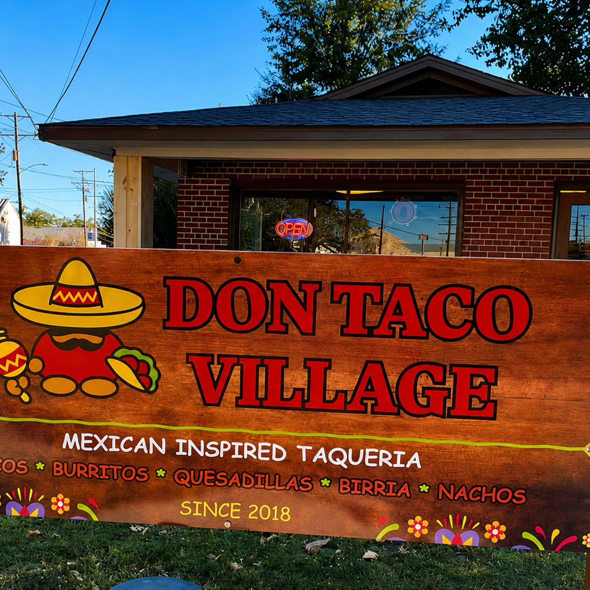 Welcome to Don Taco Village STREET Mexican Food
