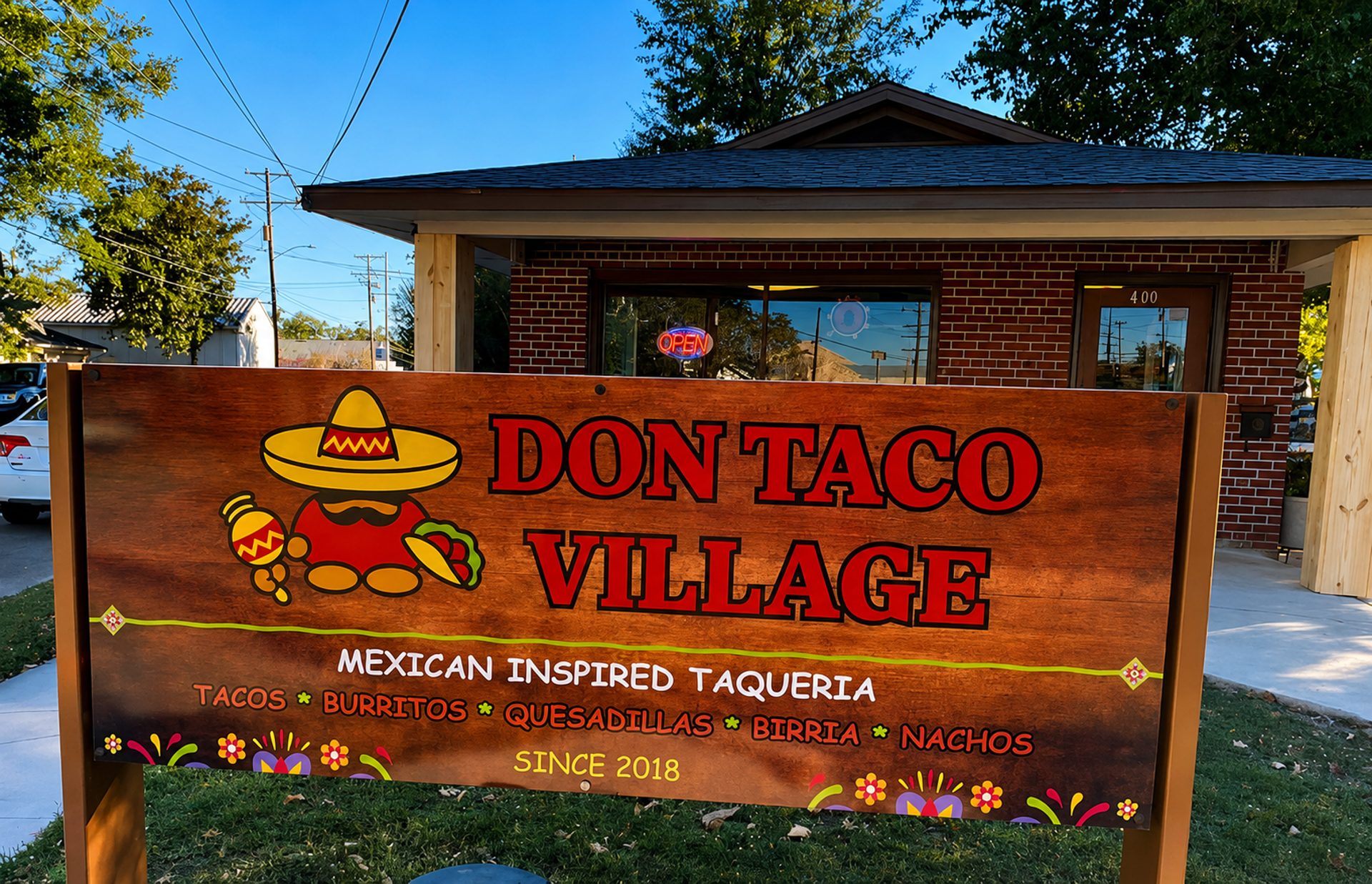 Welcome to Don Taco Village STREET Mexican Food