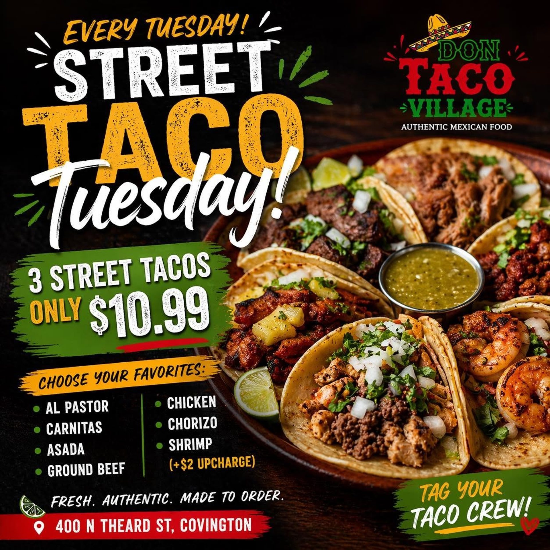 Taco Tuesday Starts Here