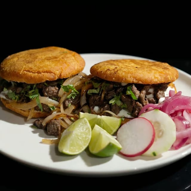 Gorditas Asada - Grilled Steak.