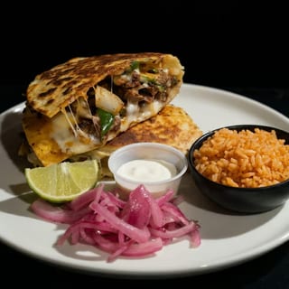 Quesadilla Al Pastor - Marinated Pork