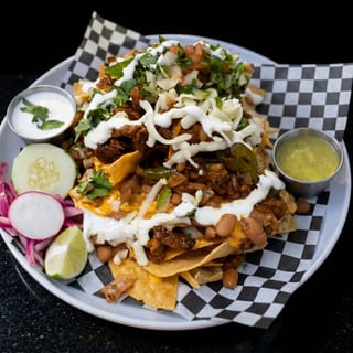 Nachos Al Pastor - Marinated Pork